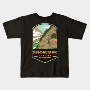 Going-To-The-Sun Road Glacier National Park Kids T-Shirt